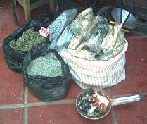 CARBON, BRASERO PALO SANTO